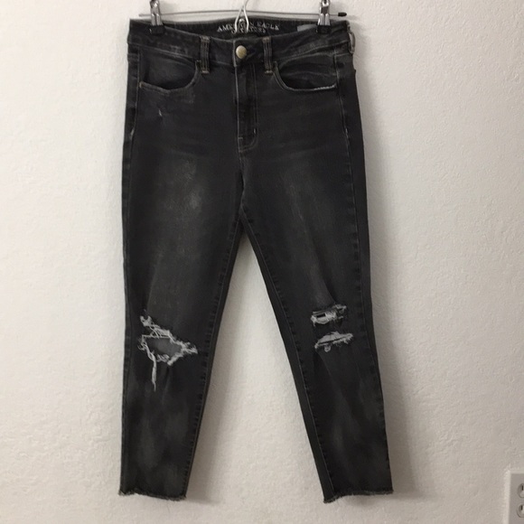 American Eagle Outfitters Denim - American Eagle hi-rise jeggings crop jeans size 6